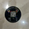 Pastille NFC ScanUpp ronde avis Google et réseaux sociaux